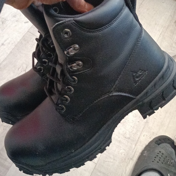 Work boots ACE /Size 8 color Black - Picture 3 of 6